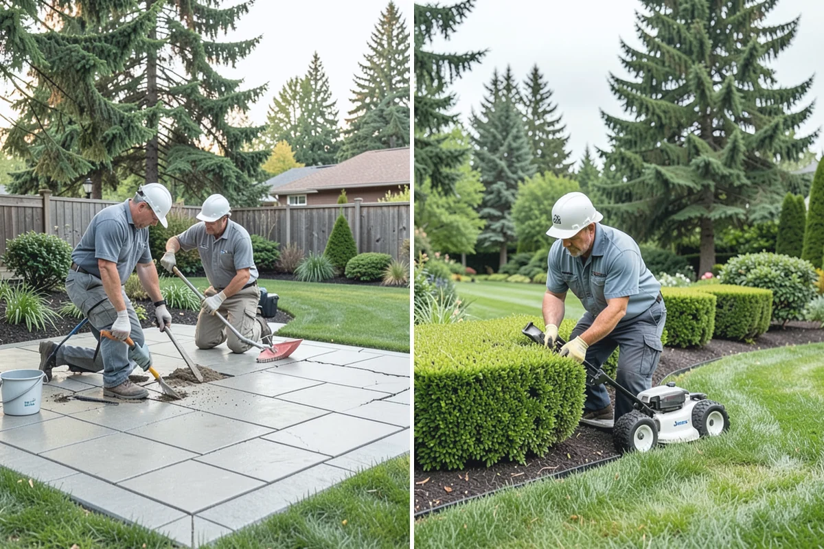 Estate Maintenance in Marysville, Snohomish County, WA - Walk the full property to inventory turf, beds, trees, and irrigation zones