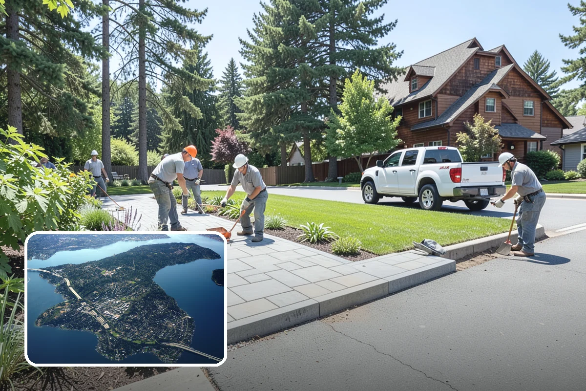 Estate Maintenance in Mercer Island, King County, WA - Consistent, magazine-ready curb appeal across every acre