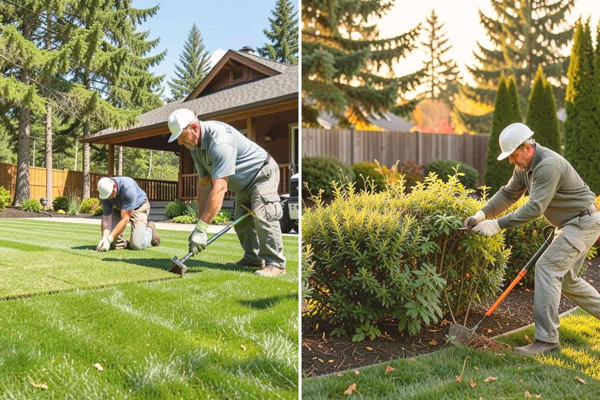 Estate Maintenance in Mount Vernon, Skagit County, WA - Walk the full property to inventory turf, beds, trees, and irrigation zones