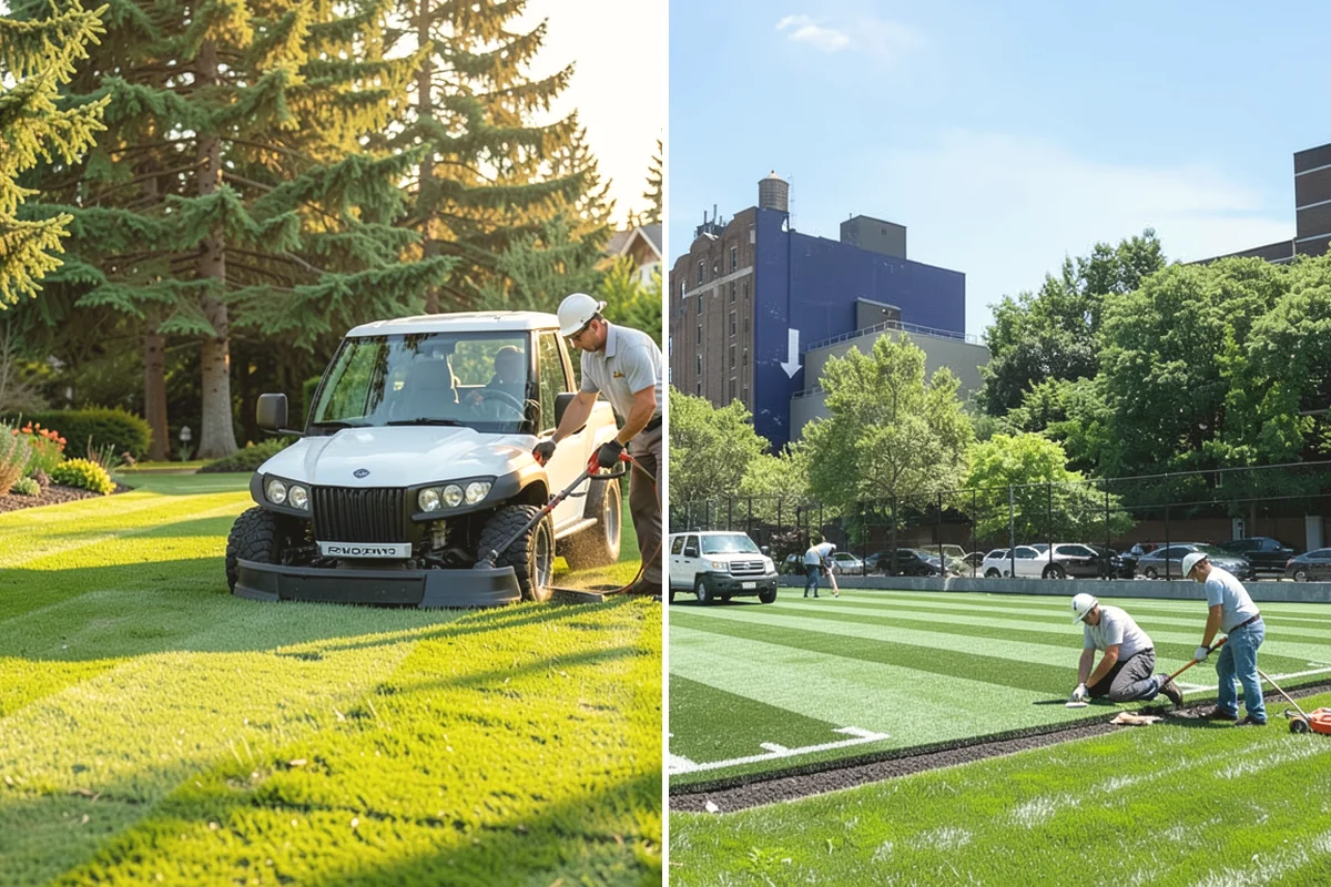 Estate Maintenance in Mountlake Terrace, Snohomish County, WA - Walk the full property to inventory turf, beds, trees, and irrigation zones