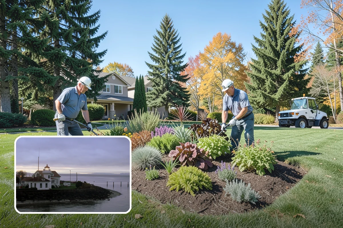 Estate Maintenance in Mukilteo, Snohomish County, WA - Consistent, magazine-ready curb appeal across every acre