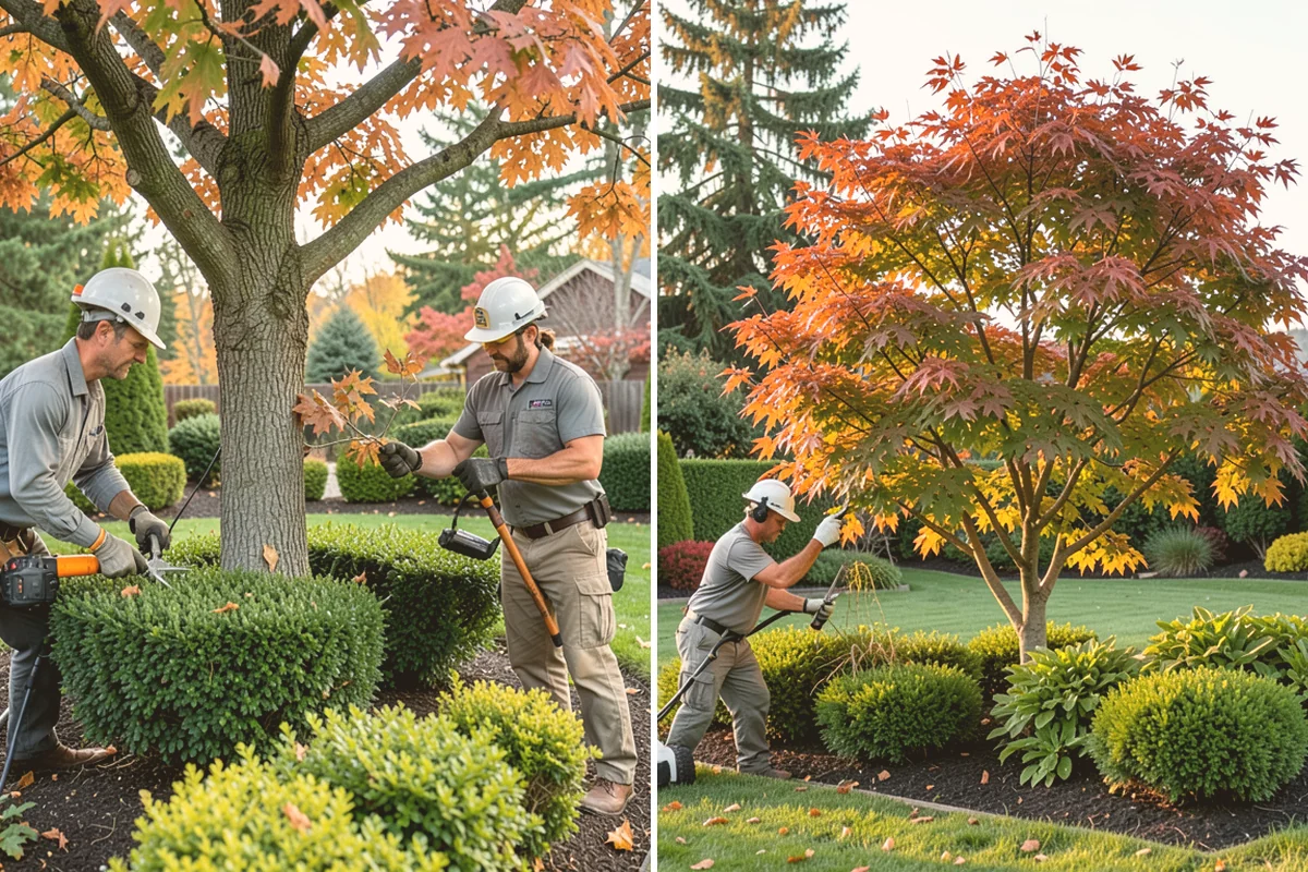 Estate Maintenance in Newcastle, King County, WA - Walk the full property to inventory turf, beds, trees, and irrigation zones