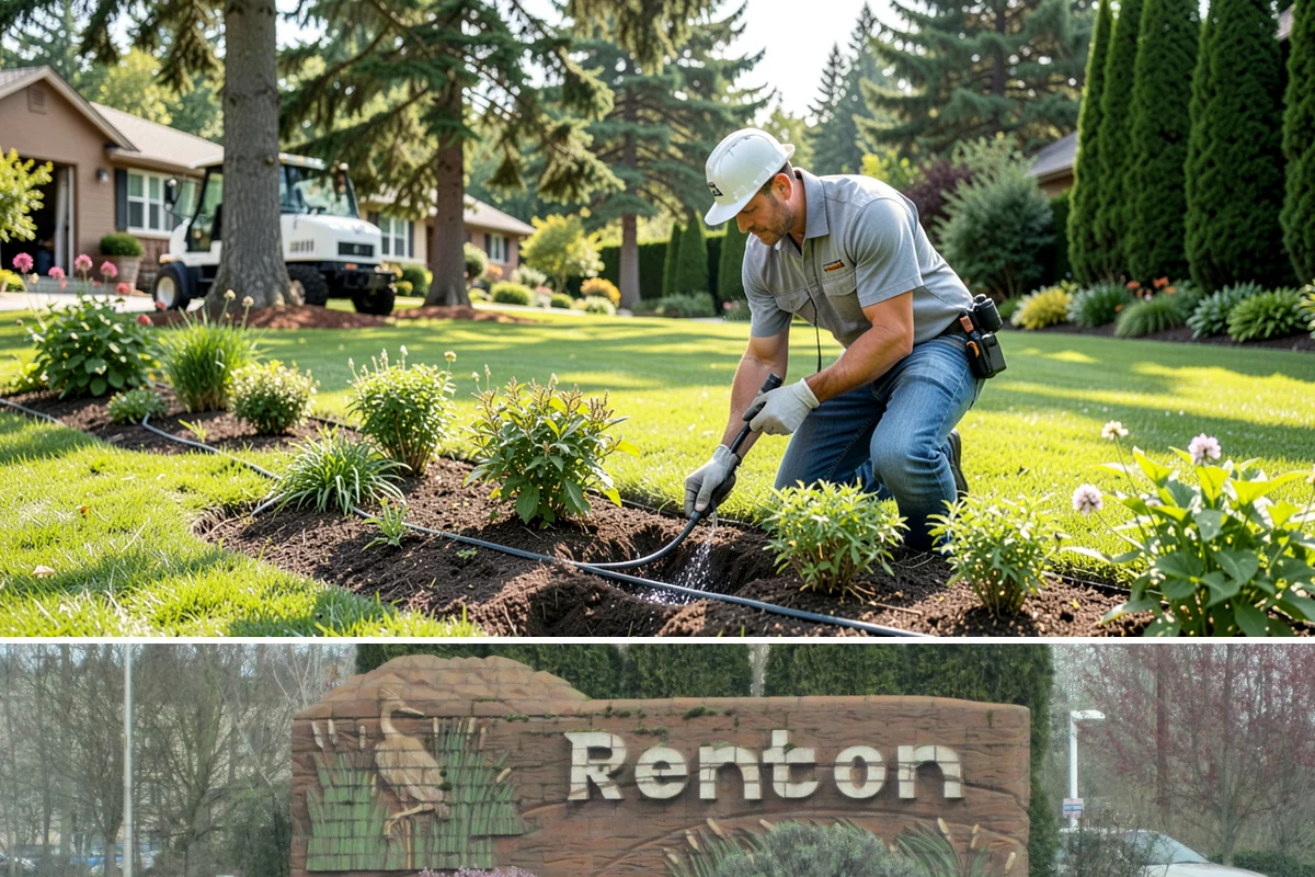 Estate Maintenance in Renton, King County, WA - Provided year-round on a recurring schedule, with heavier mowing and bed work spring through fall and moss, drainage, and pruning...