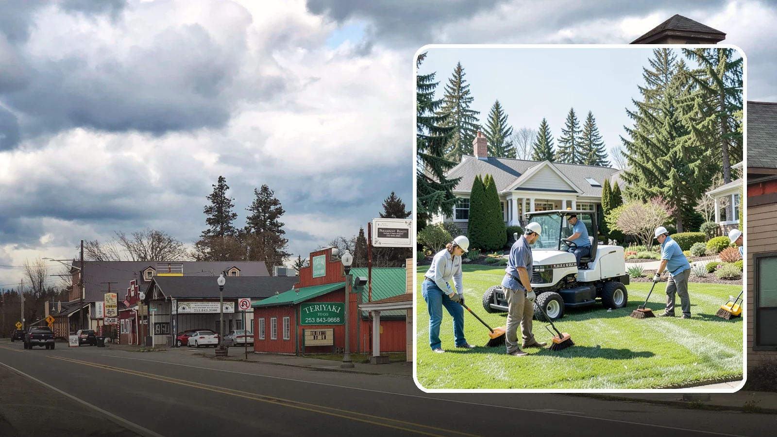 Estate Maintenance in Roy, Pierce County, WA - White-glove grounds care for large private estates across the Puget Sound, keeping expansive lawns, gardens, and specimen...