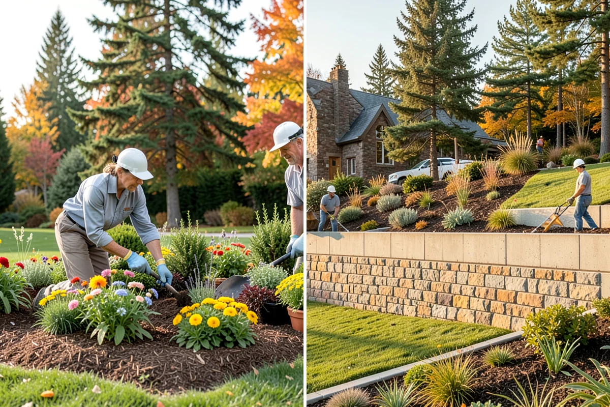 Estate Maintenance in Sedro-Woolley, Skagit County, WA - Walk the full property to inventory turf, beds, trees, and irrigation zones