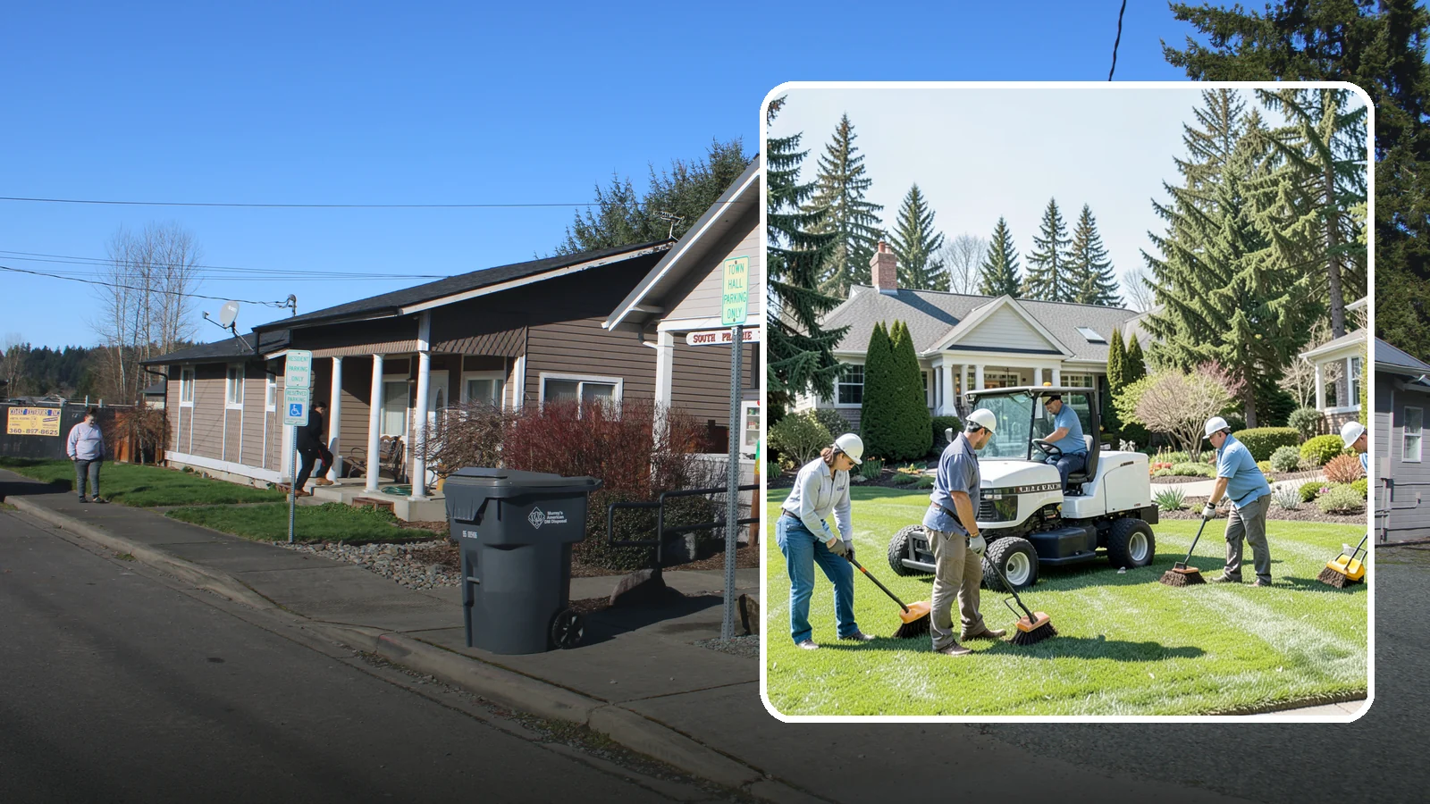 Estate Maintenance in South Prairie, Pierce County, WA - White-glove grounds care for large private estates across the Puget Sound, keeping expansive lawns, gardens, and specimen...