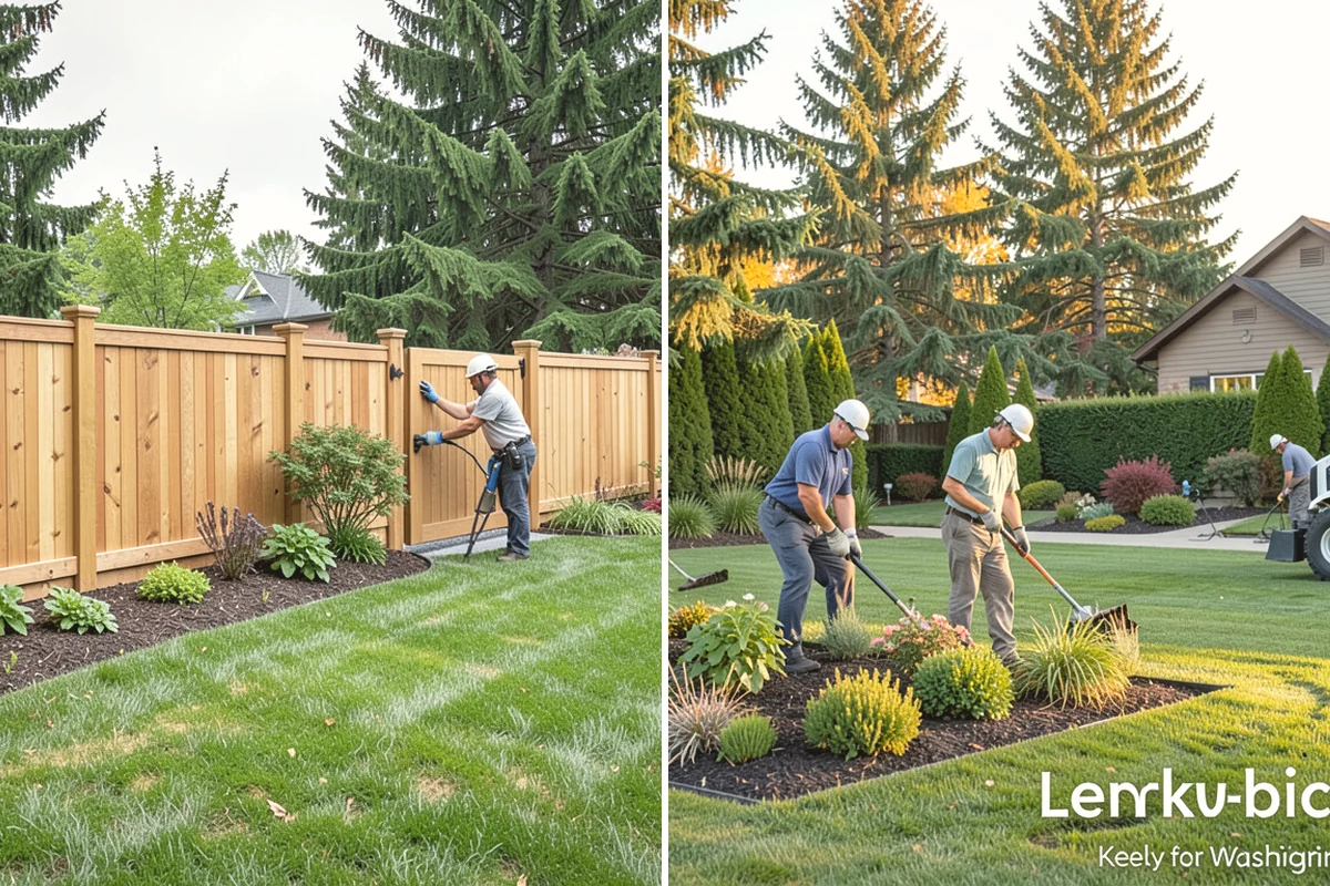 Estate Maintenance in Tacoma, Pierce County, WA - Walk the full property to inventory turf, beds, trees, and irrigation zones