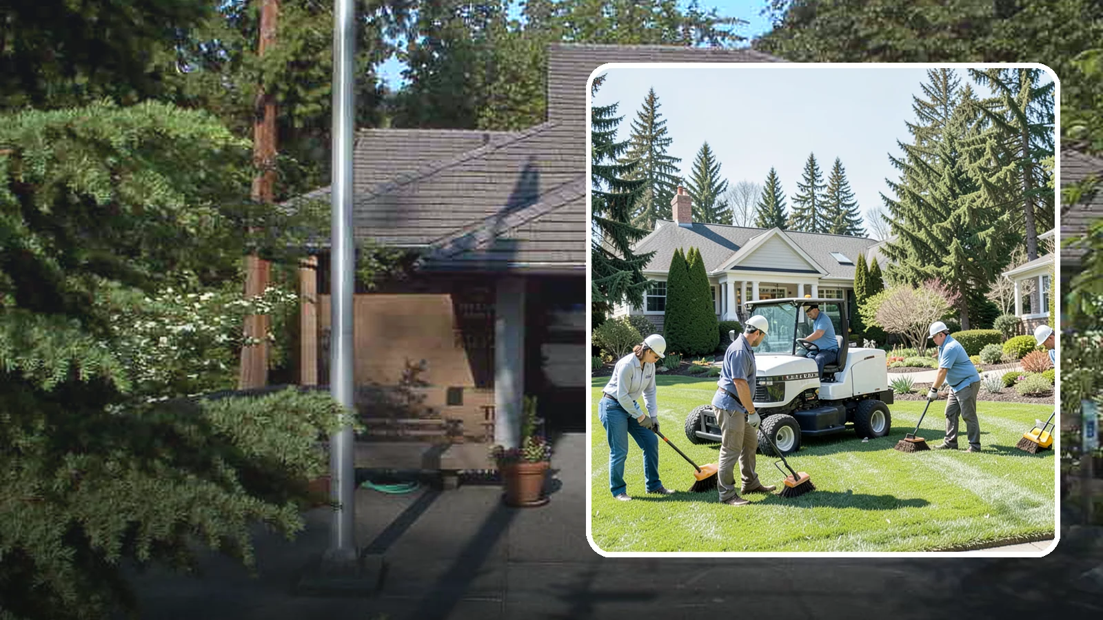 Estate Maintenance in Yarrow Point, King County, WA - White-glove grounds care for large private estates across the Puget Sound, keeping expansive lawns, gardens, and specimen...