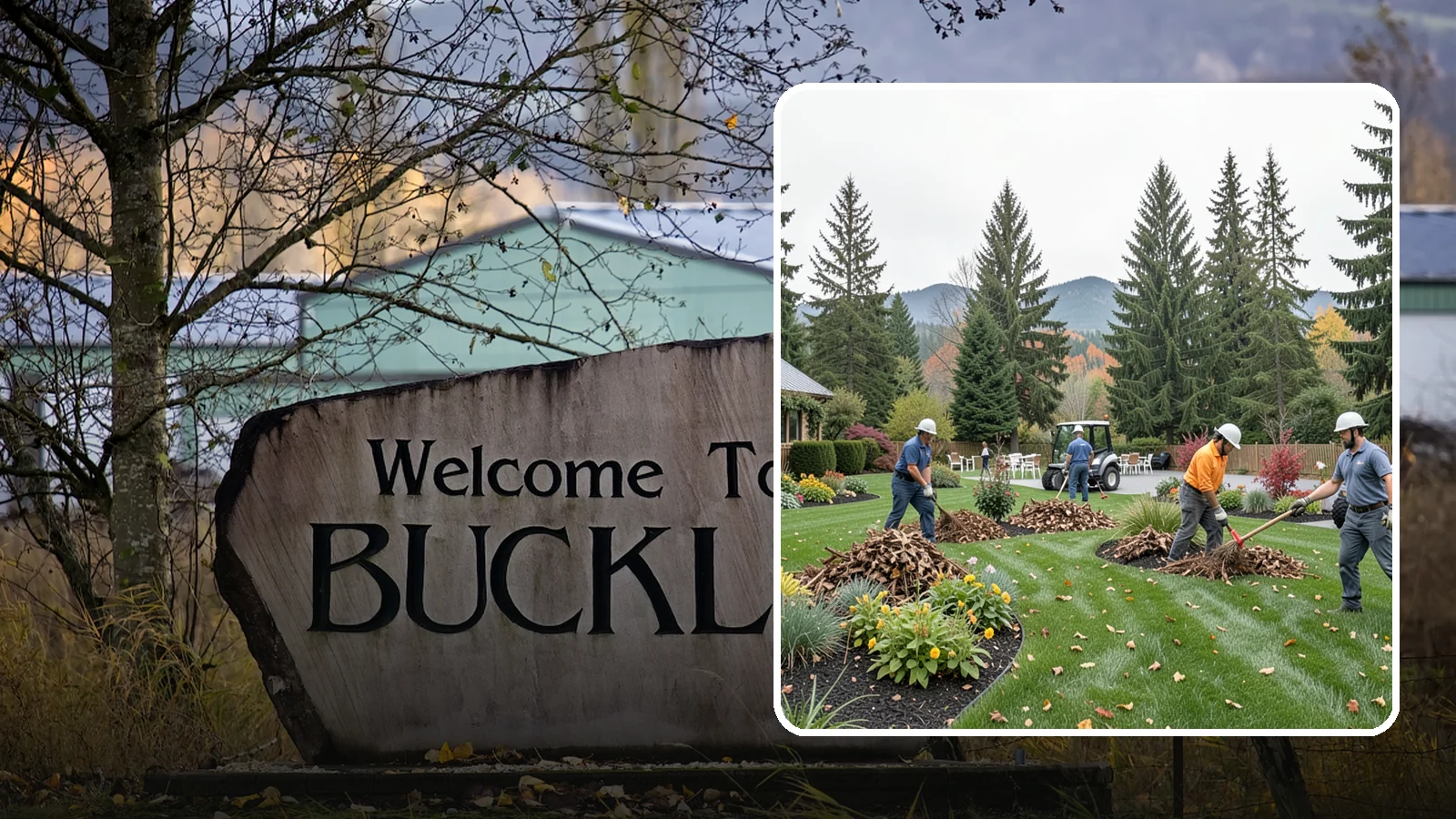 Event & Seasonal Displays in Buckley, Pierce County, WA - Holiday and event-ready seasonal displays that dress up entries, grounds, and gathering spaces.
