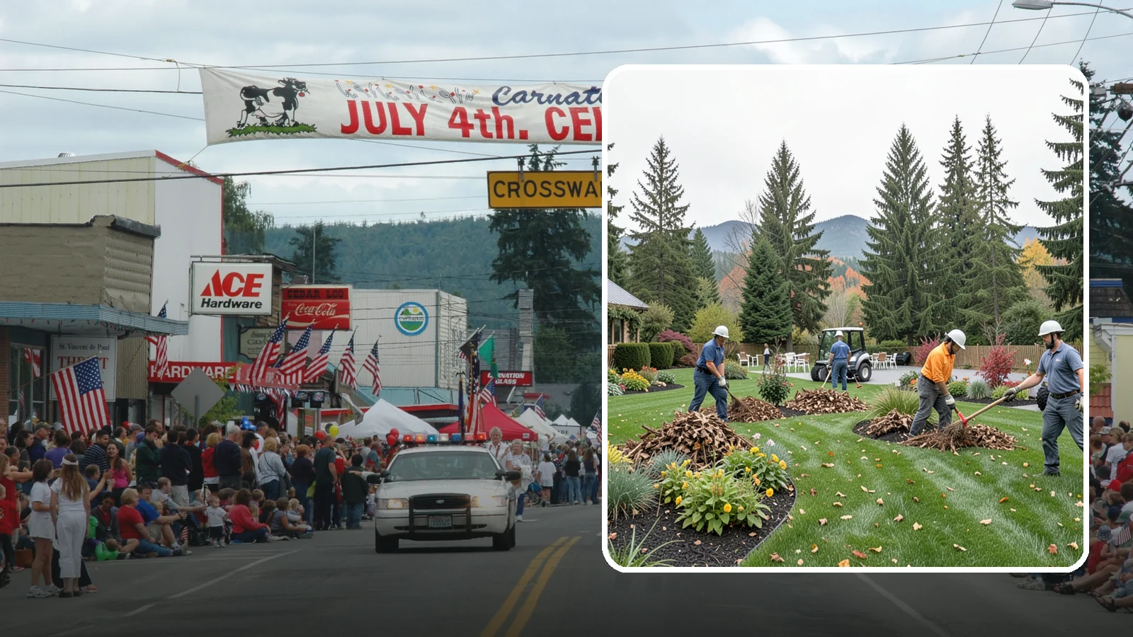 Event & Seasonal Displays in Carnation, King County, WA - Holiday and event-ready seasonal displays that dress up entries, grounds, and gathering spaces.