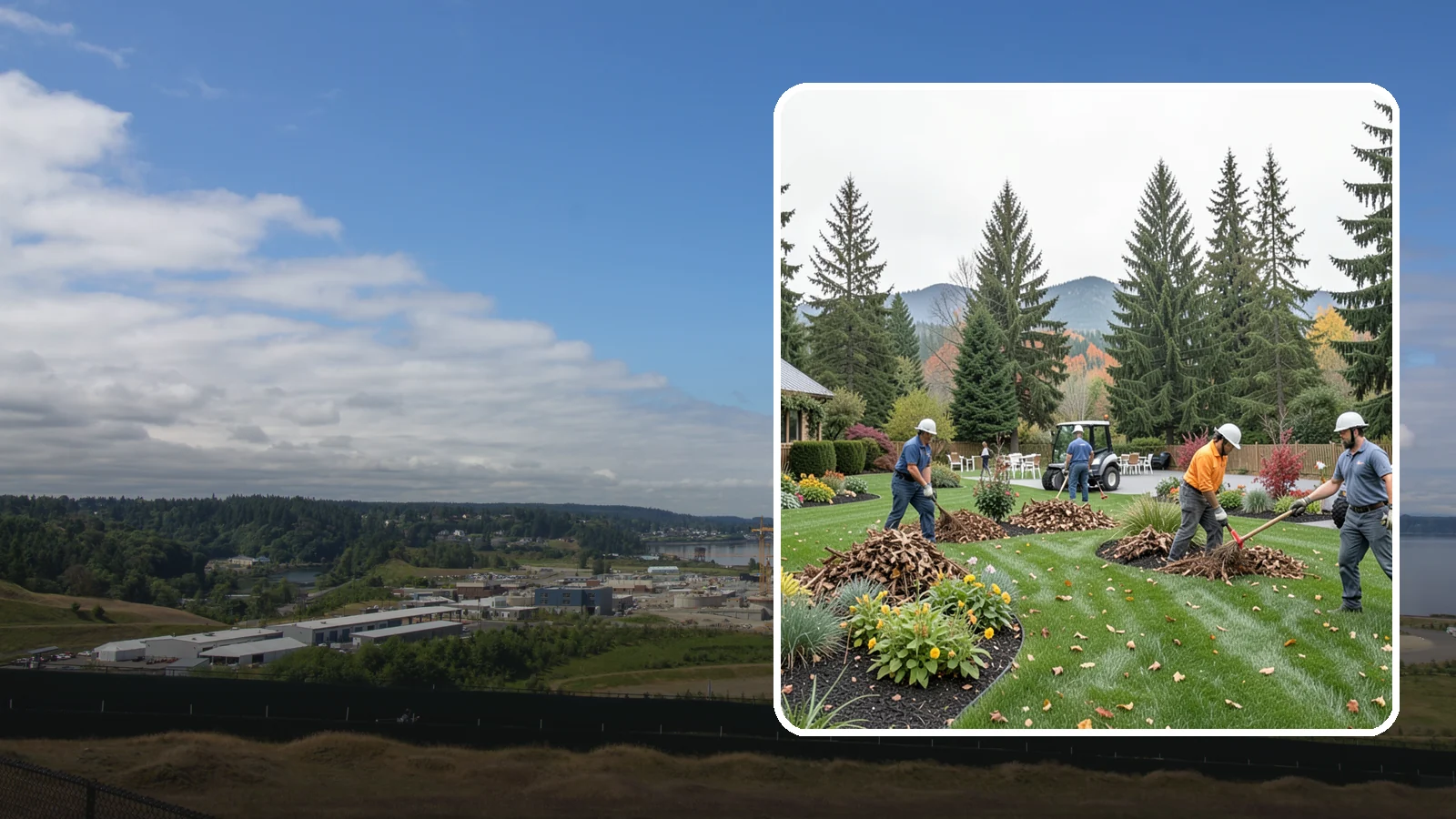Event & Seasonal Displays in University Place, Pierce County, WA - Holiday and event-ready seasonal displays that dress up entries, grounds, and gathering spaces.