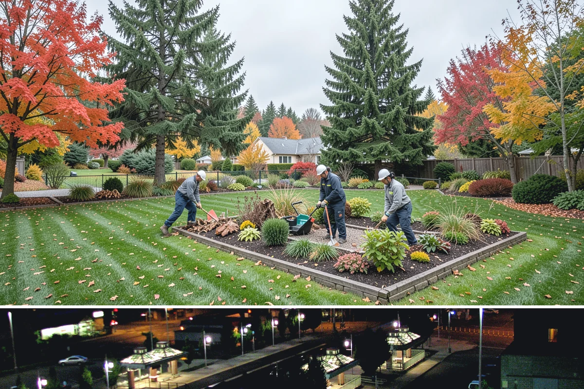 Evergreen Pruning in Auburn, King County, WA - Conifer candles are pinched in late spring, while most structural evergreen pruning is done in late winter across the Sound.