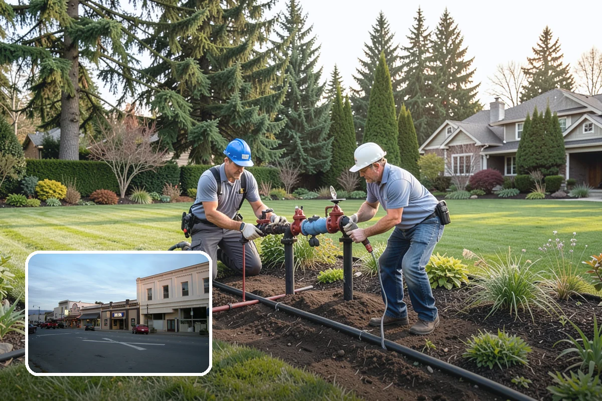 Evergreen Pruning in Burlington, Skagit County, WA - Cuts kept within living green to avoid bare spots