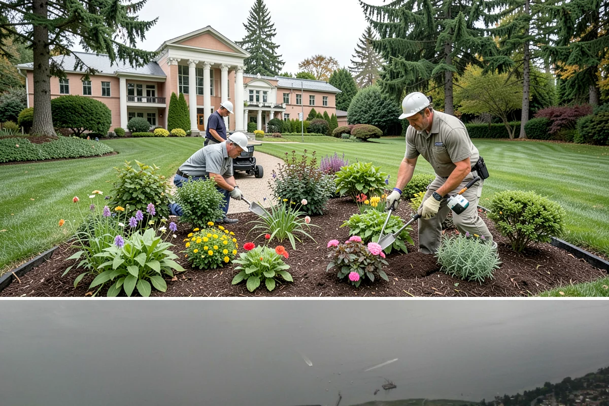 Evergreen Pruning in Des Moines, King County, WA - Conifer candles are pinched in late spring, while most structural evergreen pruning is done in late winter across the Sound.