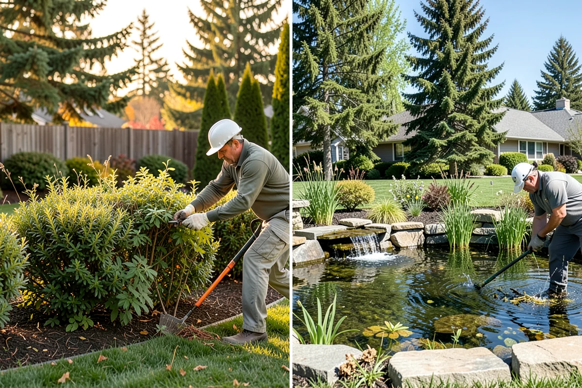 Evergreen Pruning in Fircrest, Pierce County, WA - Identify the evergreen species and its regrowth limits