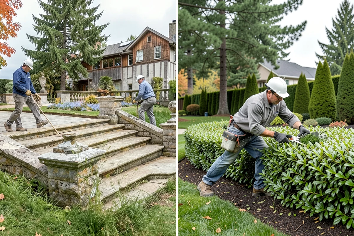 Evergreen Pruning in Kenmore, King County, WA - Identify the evergreen species and its regrowth limits