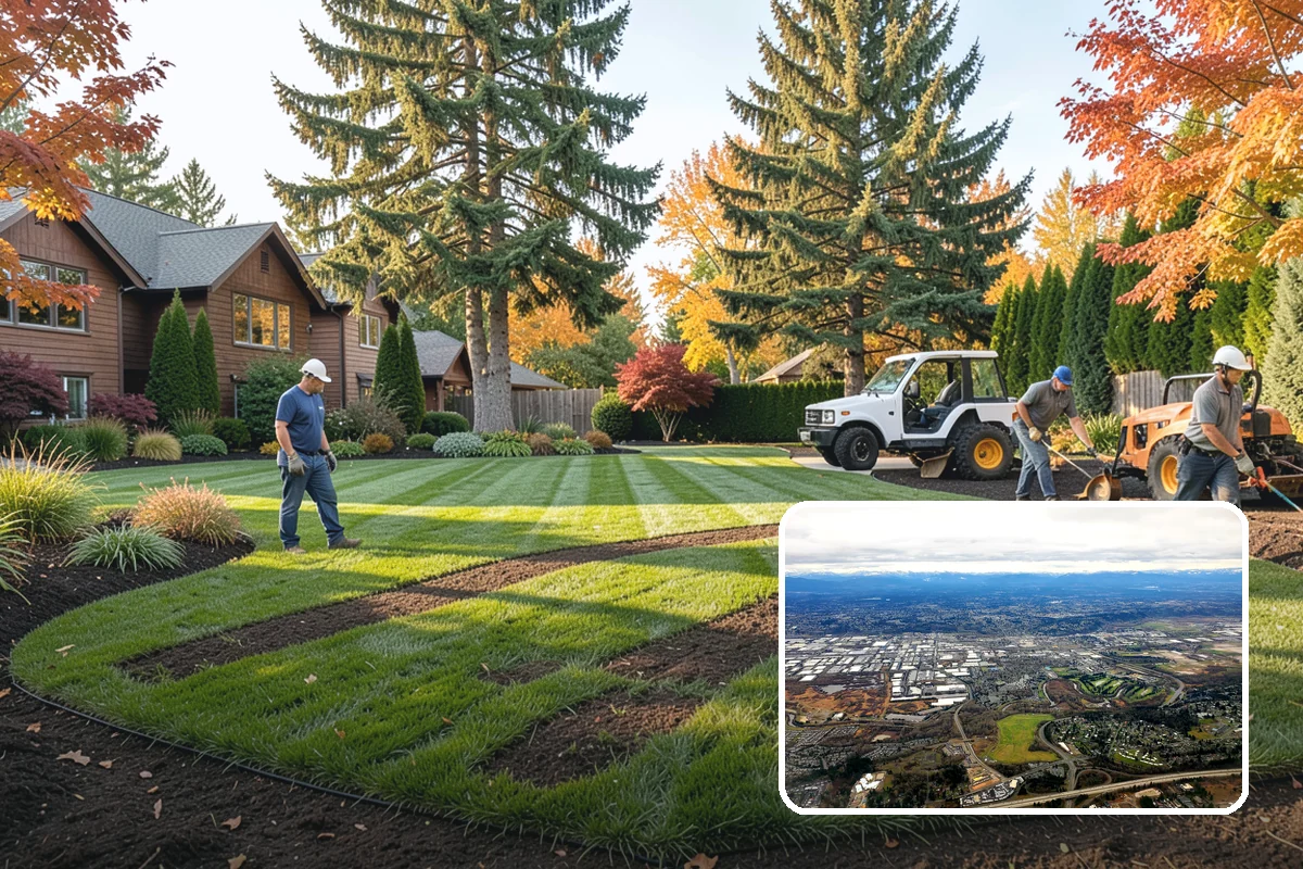 Evergreen Pruning in Kent, King County, WA - Cuts kept within living green to avoid bare spots