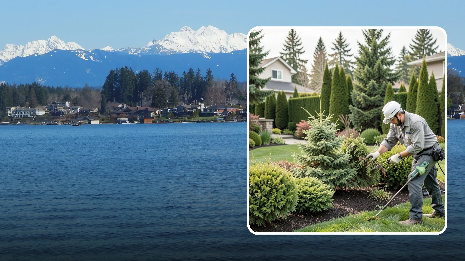 Evergreen Pruning in Lake Stevens, Snohomish County, WA - Species-aware evergreen pruning that maintains shape and health without leaving dead, bare patches.