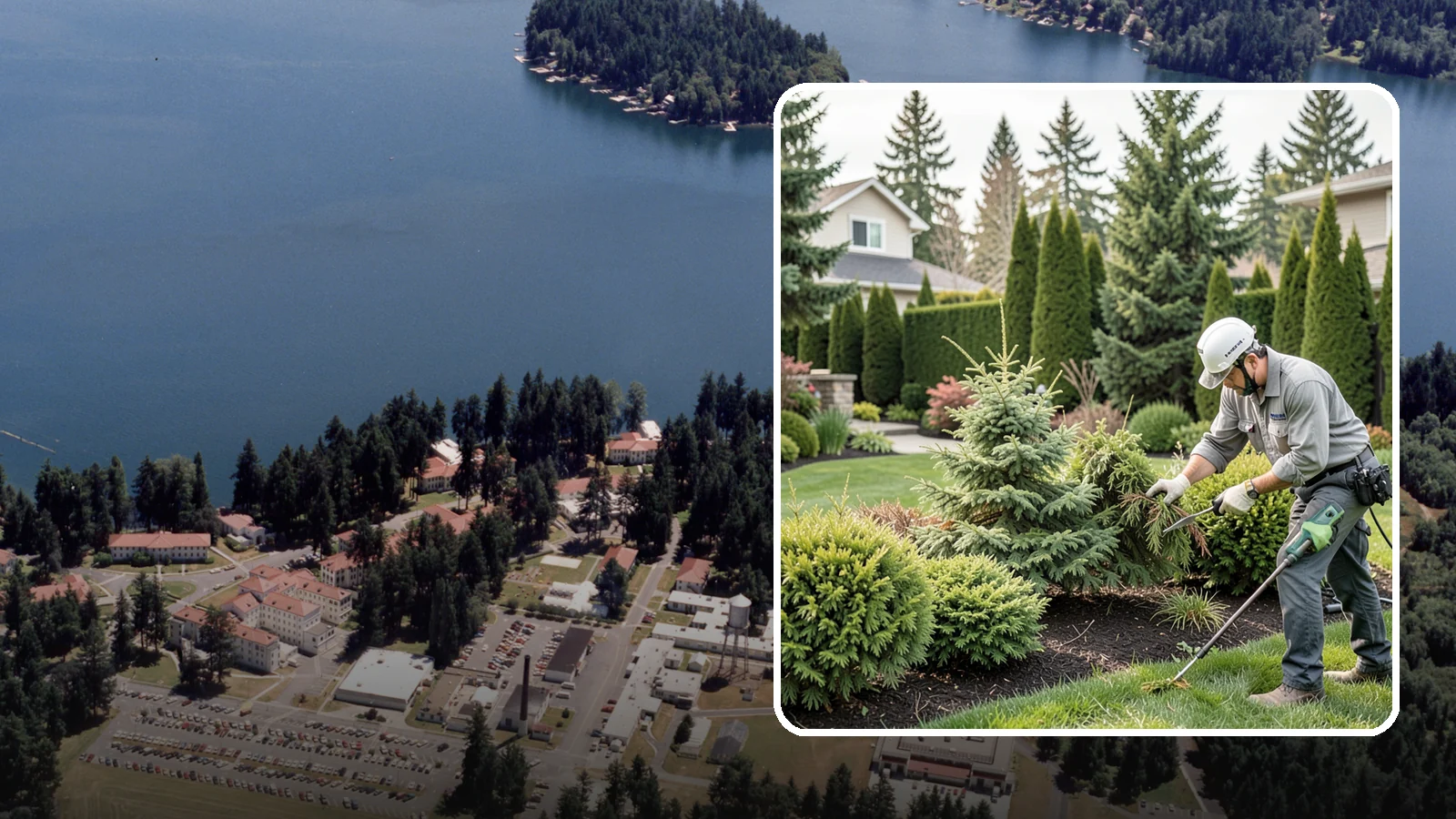 Evergreen Pruning in Lakewood, Pierce County, WA - Species-aware evergreen pruning that maintains shape and health without leaving dead, bare patches.