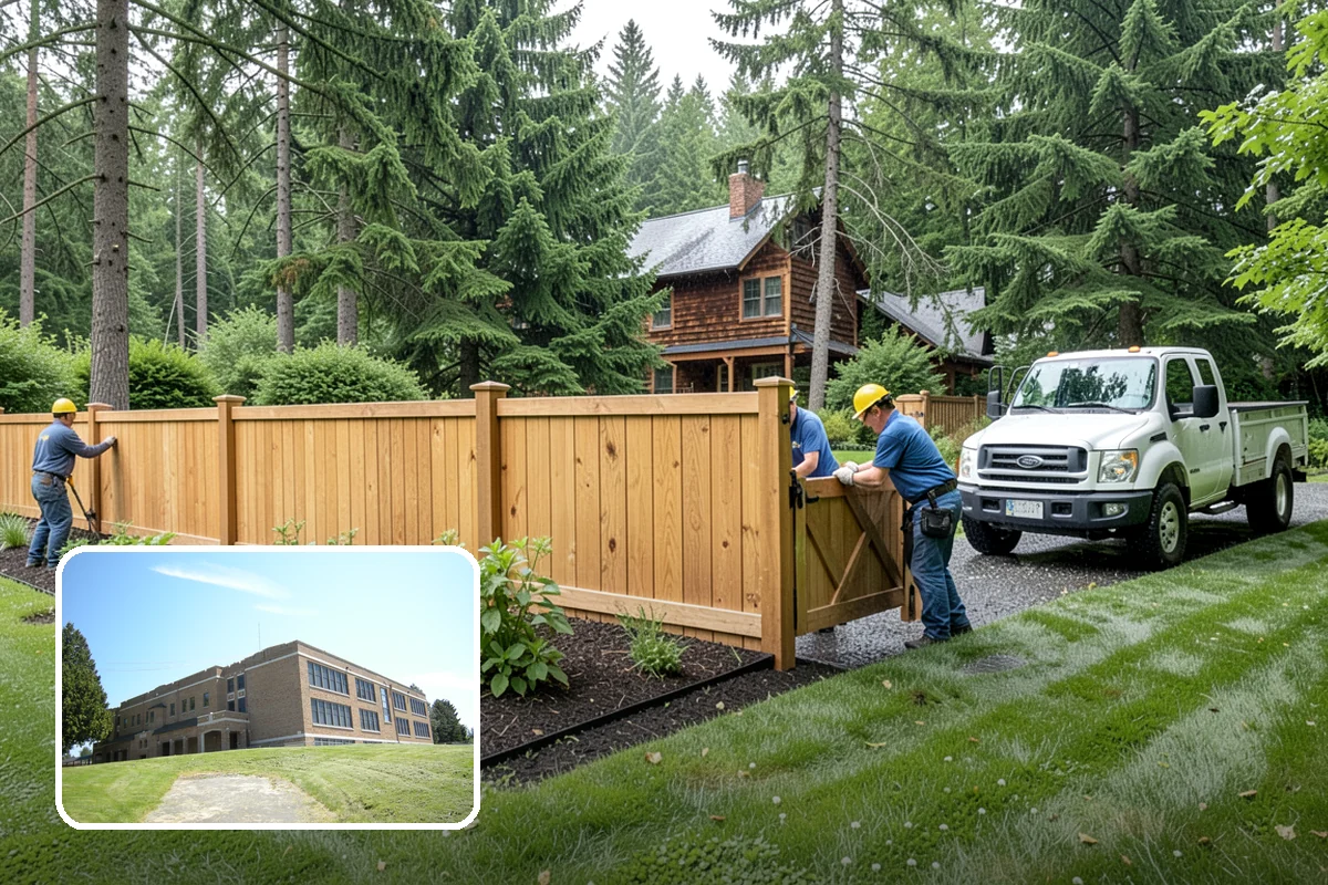 Evergreen Pruning in Maple Valley, King County, WA - Cuts kept within living green to avoid bare spots
