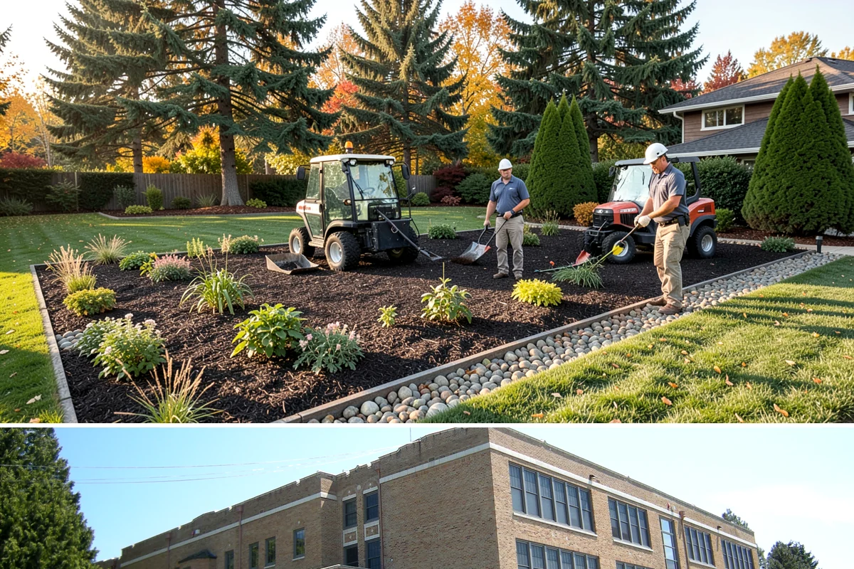 Evergreen Pruning in Maple Valley, King County, WA - Conifer candles are pinched in late spring, while most structural evergreen pruning is done in late winter across the Sound.