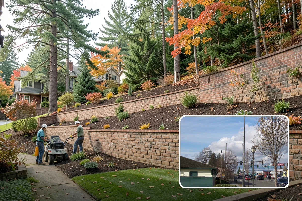 Evergreen Pruning in Marysville, Snohomish County, WA - Cuts kept within living green to avoid bare spots