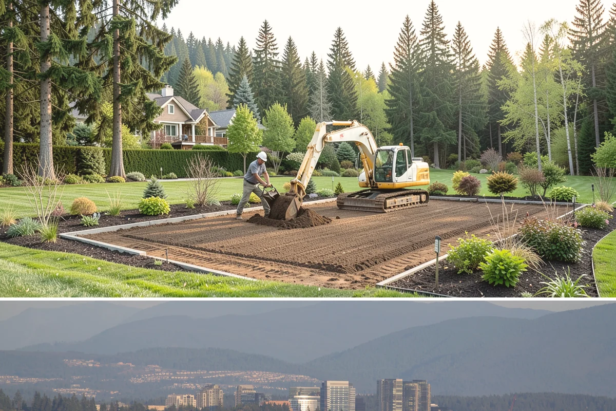 Evergreen Pruning in Medina, King County, WA - Conifer candles are pinched in late spring, while most structural evergreen pruning is done in late winter across the Sound.