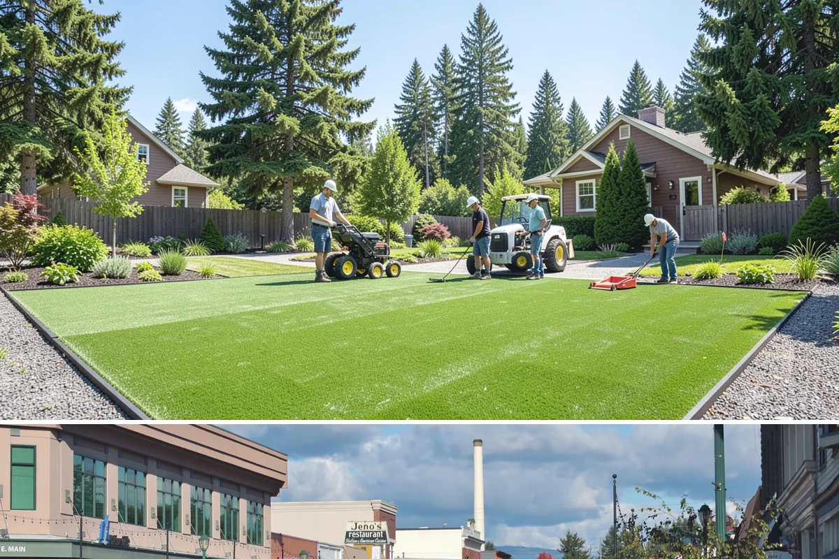 Evergreen Pruning in Monroe, Snohomish County, WA - Conifer candles are pinched in late spring, while most structural evergreen pruning is done in late winter across the Sound.
