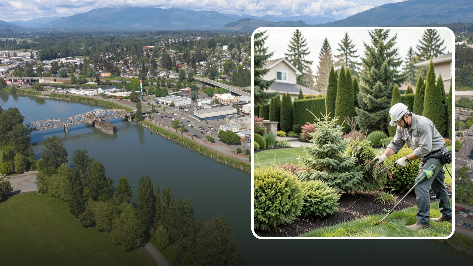 Evergreen Pruning in Mount Vernon, Skagit County, WA - Species-aware evergreen pruning that maintains shape and health without leaving dead, bare patches.
