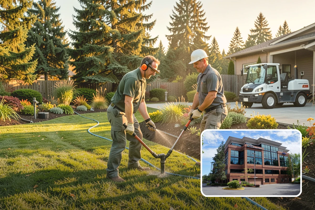 Evergreen Pruning in Mountlake Terrace, Snohomish County, WA - Cuts kept within living green to avoid bare spots