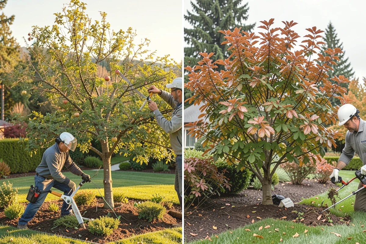Evergreen Pruning in Mukilteo, Snohomish County, WA - Identify the evergreen species and its regrowth limits