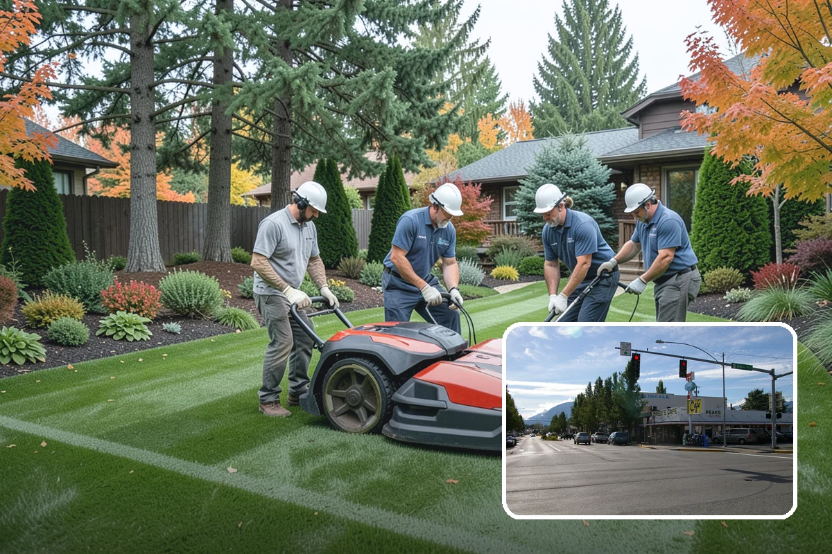 Evergreen Pruning in North Bend, King County, WA - Cuts kept within living green to avoid bare spots