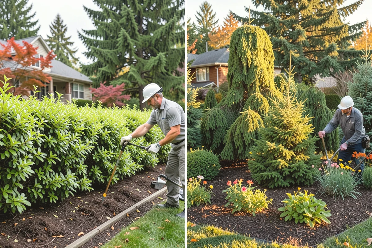 Evergreen Pruning in Oak Harbor, Island County, WA - Identify the evergreen species and its regrowth limits