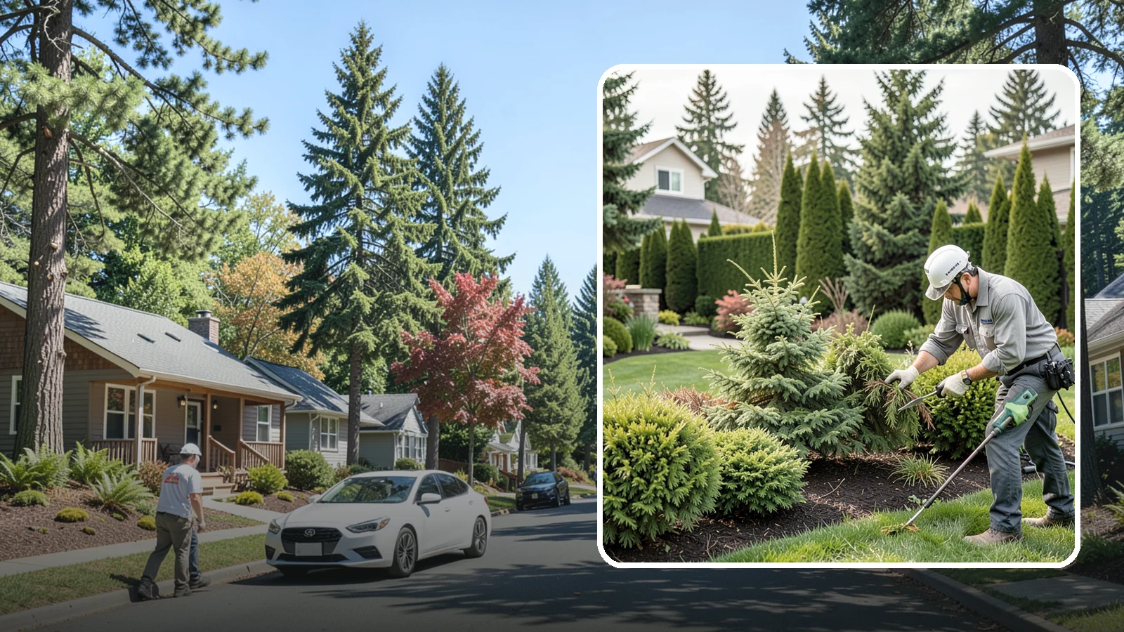 Evergreen Pruning in Orting, Pierce County, WA - Species-aware evergreen pruning that maintains shape and health without leaving dead, bare patches.