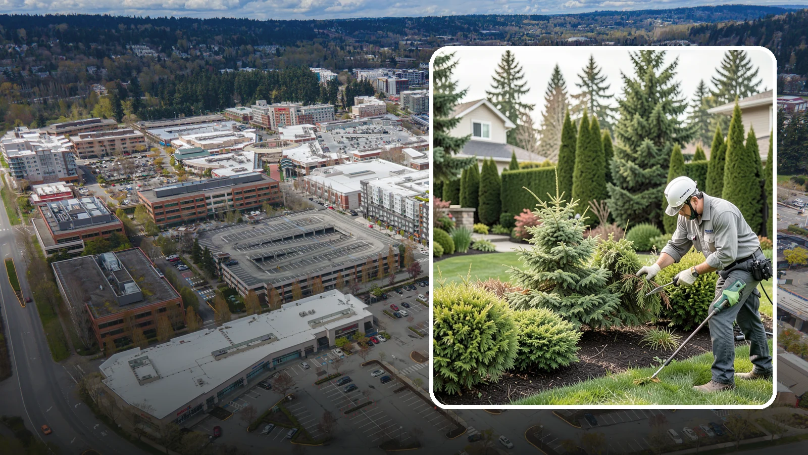 Evergreen Pruning in Redmond, King County, WA - Species-aware evergreen pruning that maintains shape and health without leaving dead, bare patches.