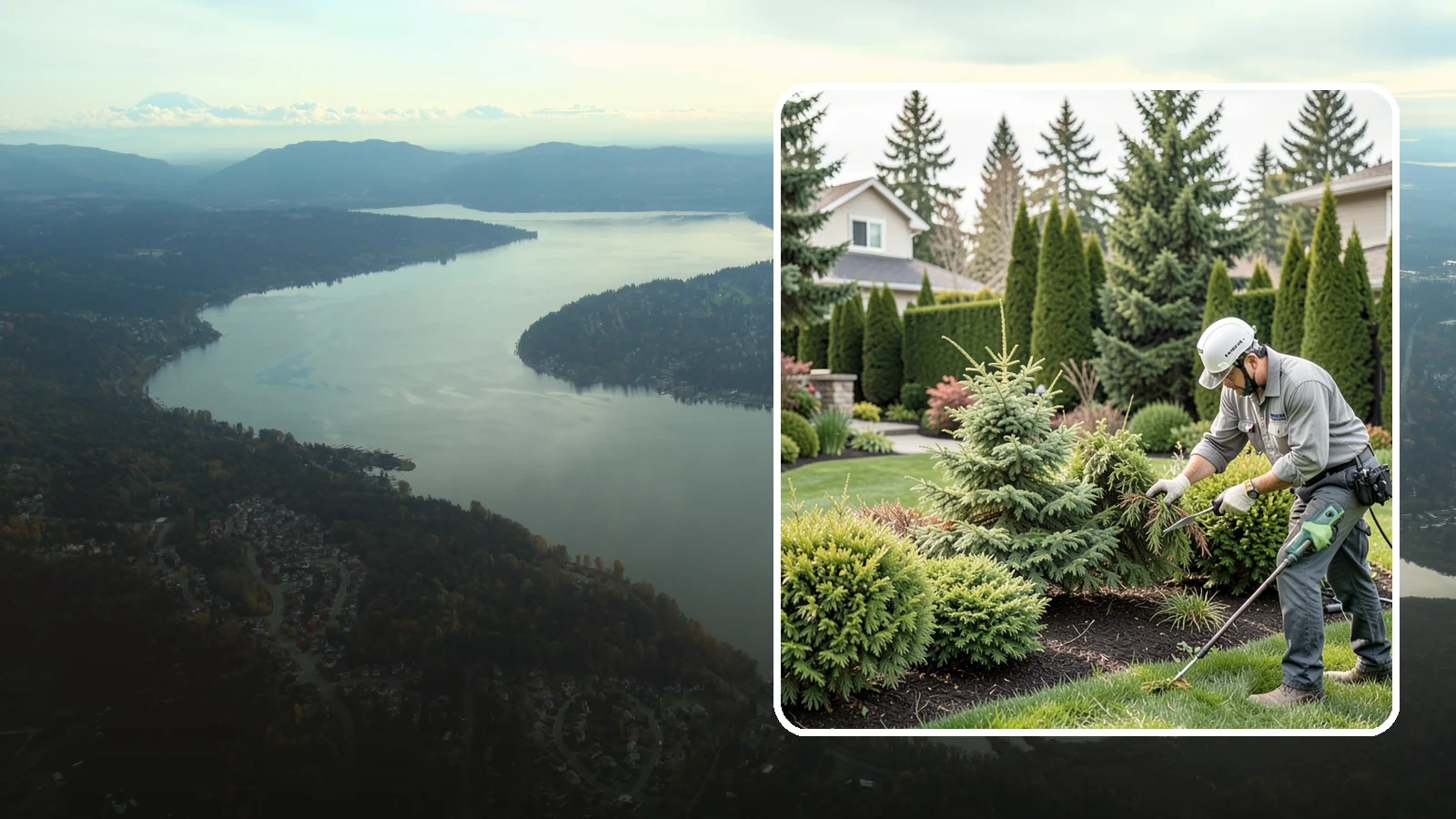 Evergreen Pruning in Sammamish, King County, WA - Species-aware evergreen pruning that maintains shape and health without leaving dead, bare patches.