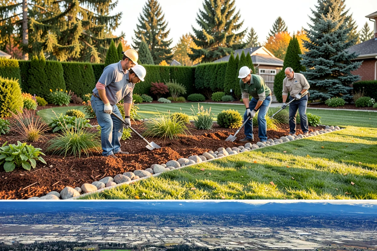 Evergreen Pruning in SeaTac, King County, WA - Conifer candles are pinched in late spring, while most structural evergreen pruning is done in late winter across the Sound.