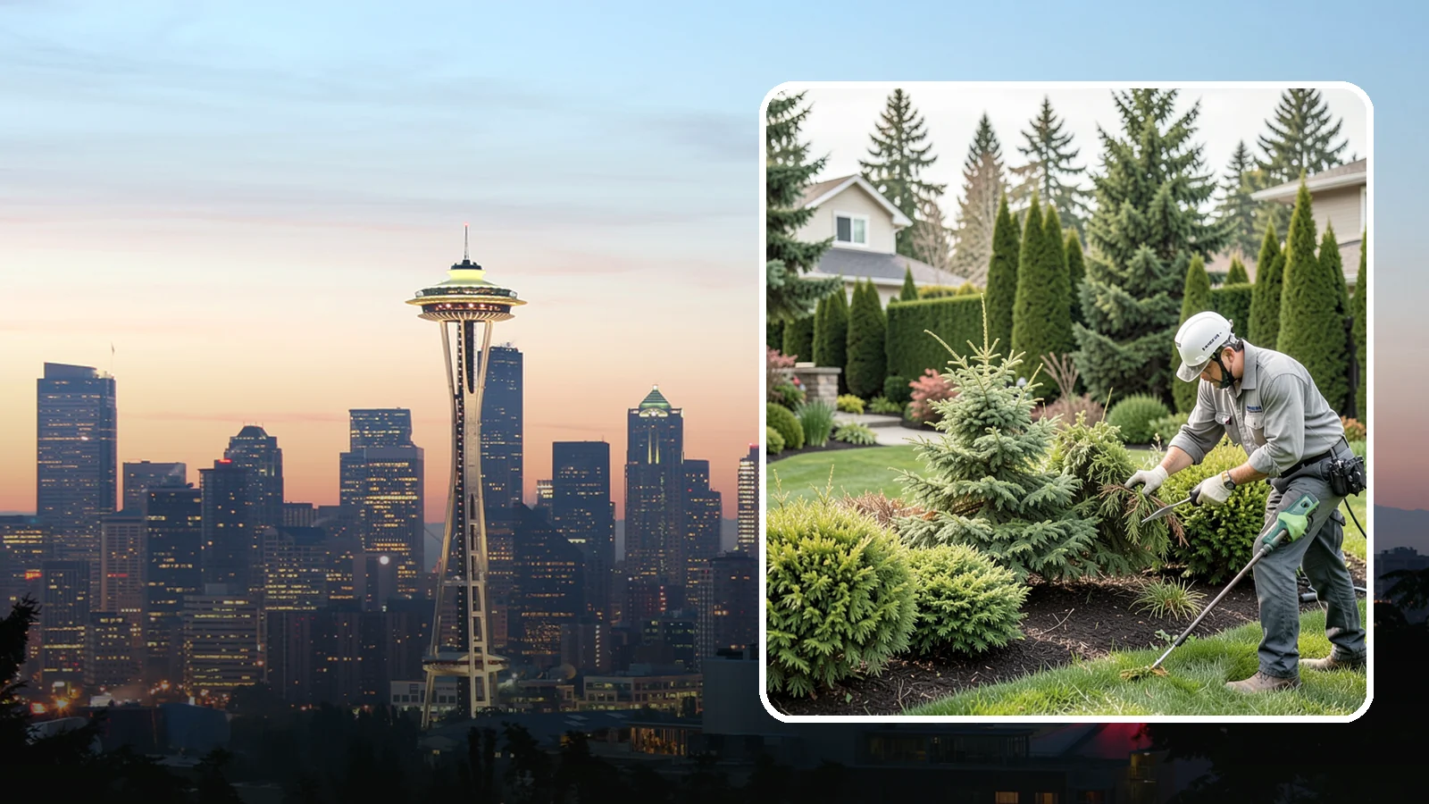 Evergreen Pruning in Seattle, King County, WA - Species-aware evergreen pruning that maintains shape and health without leaving dead, bare patches.