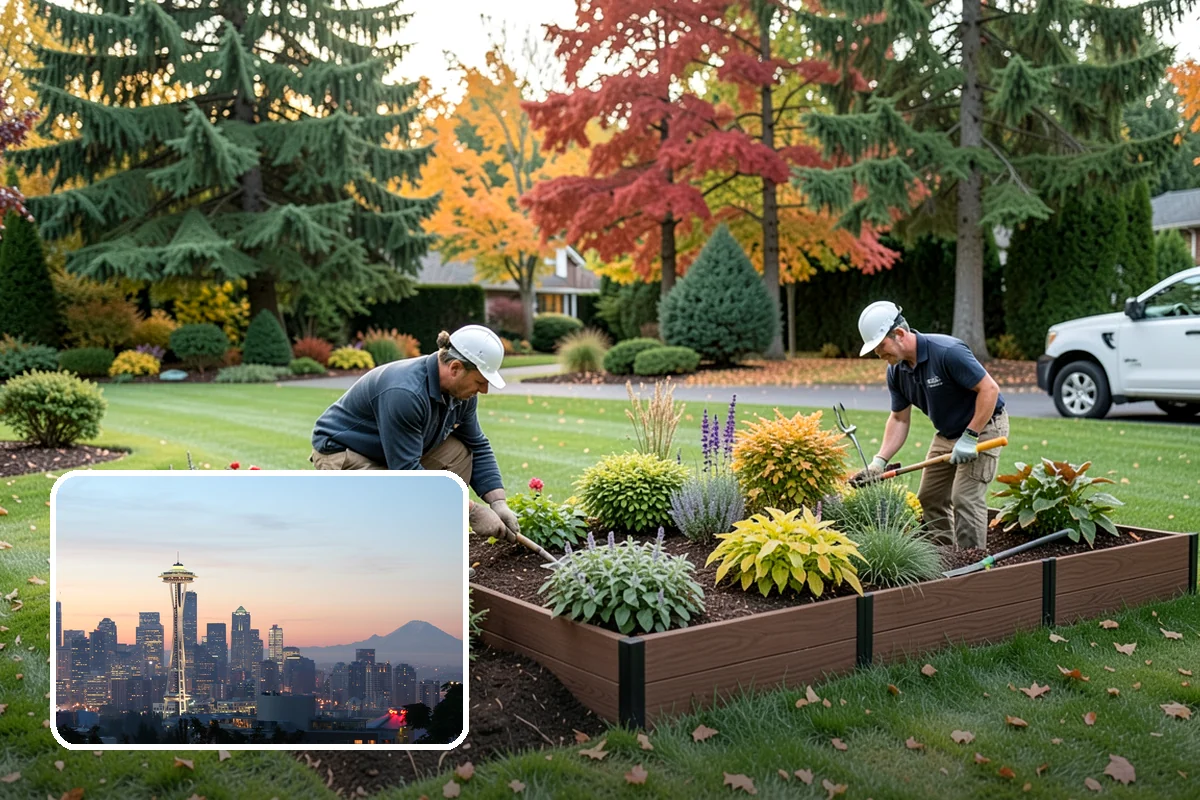 Evergreen Pruning in Seattle, King County, WA - Cuts kept within living green to avoid bare spots