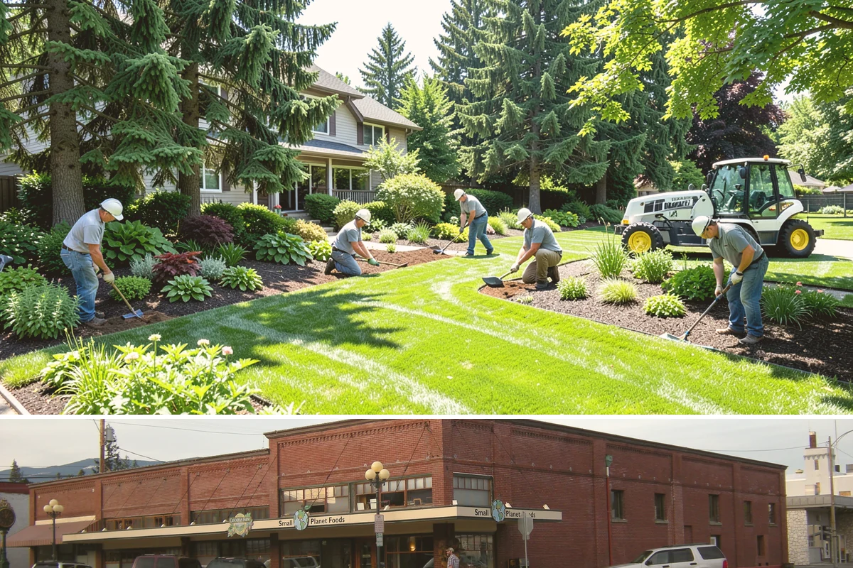 Evergreen Pruning in Sedro-Woolley, Skagit County, WA - Conifer candles are pinched in late spring, while most structural evergreen pruning is done in late winter across the Sound.