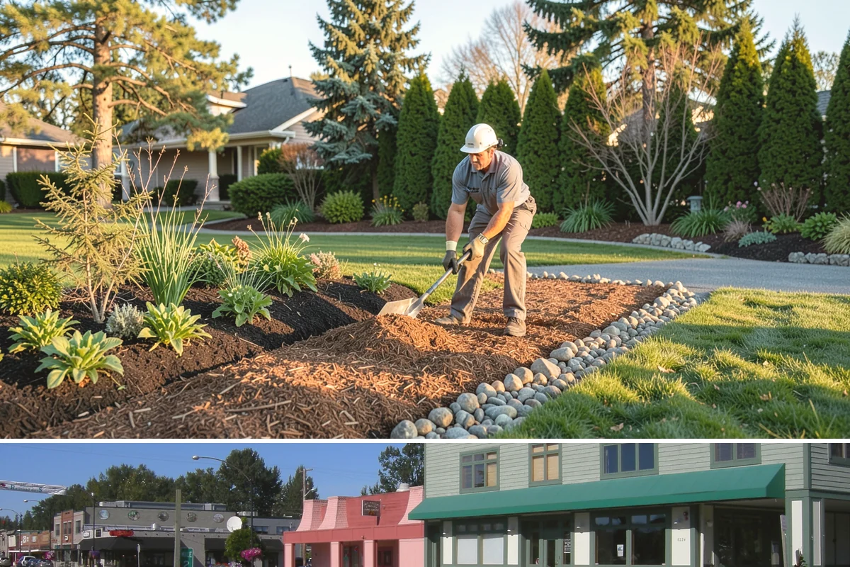 Evergreen Pruning in Snoqualmie, King County, WA - Conifer candles are pinched in late spring, while most structural evergreen pruning is done in late winter across the Sound.