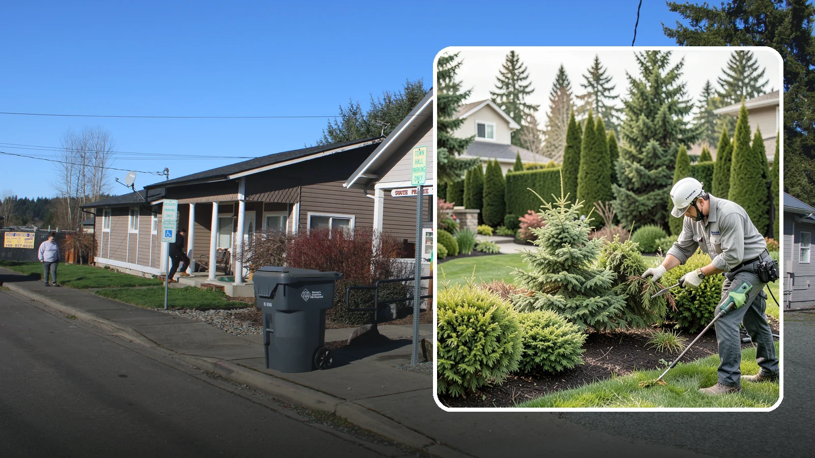 Evergreen Pruning in South Prairie, Pierce County, WA - Species-aware evergreen pruning that maintains shape and health without leaving dead, bare patches.