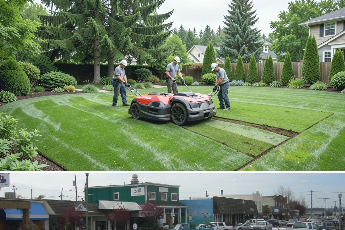 Evergreen Pruning in Stanwood, Snohomish County, WA - Conifer candles are pinched in late spring, while most structural evergreen pruning is done in late winter across the Sound.