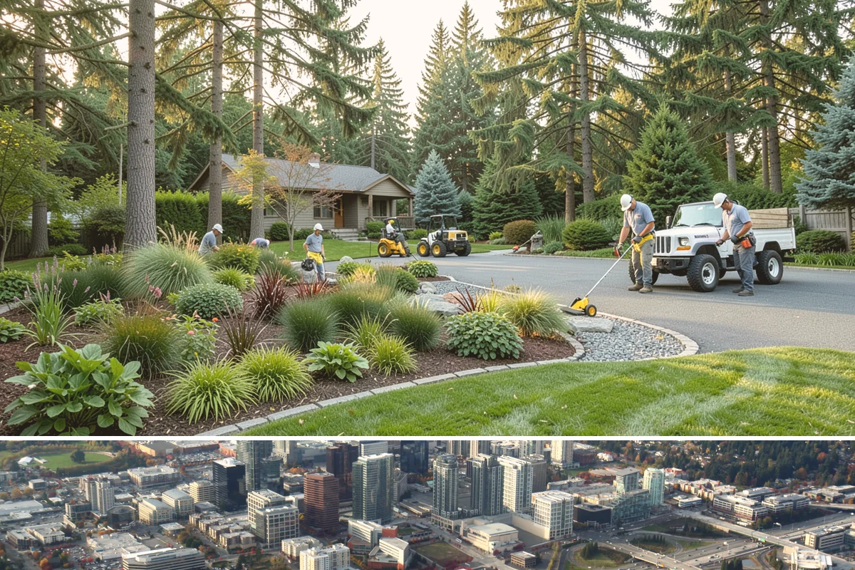 Evergreen Tree Planting in Bellevue, King County, WA - Fall is the prime window so Northwest winter rains establish roots, though early spring planting also succeeds ahead of the dry...