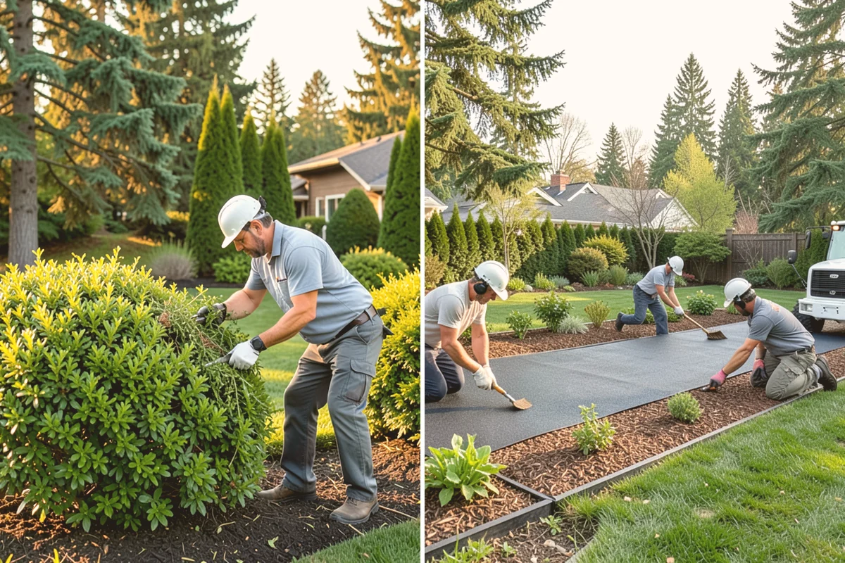 Evergreen Tree Planting in Bothell, King County, WA - Choose evergreen species for your site and goals