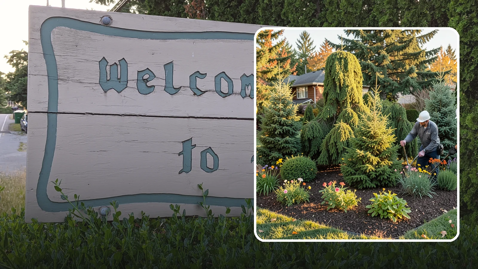 Evergreen Tree Planting in Brier, Snohomish County, WA - We plant evergreen trees that keep Northwest landscapes green and screened all year long.