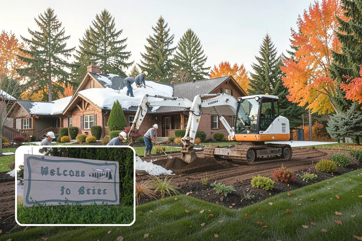 Evergreen Tree Planting in Brier, Snohomish County, WA - Year-round green color, privacy, and structure