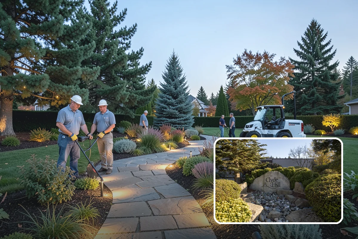 Evergreen Tree Planting in Clyde Hill, King County, WA - Year-round green color, privacy, and structure
