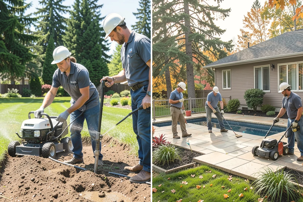 Evergreen Tree Planting in Covington, King County, WA - Choose evergreen species for your site and goals