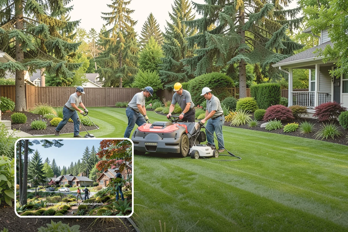 Evergreen Tree Planting in Edgewood, Pierce County, WA - Year-round green color, privacy, and structure